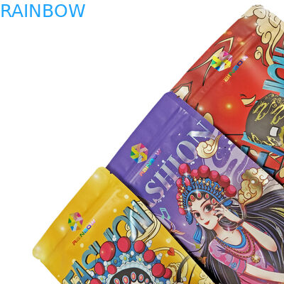 Opakowanie spożywcze Niestandardowa matowa folia aluminiowa Jadalne torby z zamkiem błyskawicznym Mylar Snack