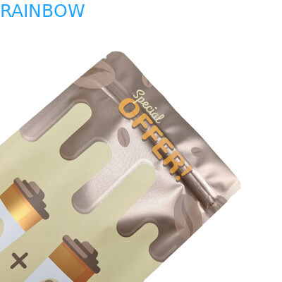 Folia jadalna Stand Up Zipper Pouch 100g Plastik do cukierków / przekąsek / kawy / karmy dla zwierząt Mylar Torby