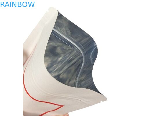 Torba stojąca z folii aluminiowej na herbatę Odporna na zapachy torebka z zamkiem błyskawicznym z folii aluminiowej