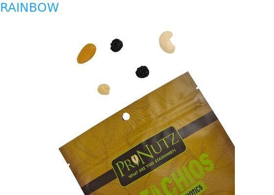 250g 500g 1kg Niestandardowa torba stojąca Matowa aluminiowa torebka do pakowania żywności