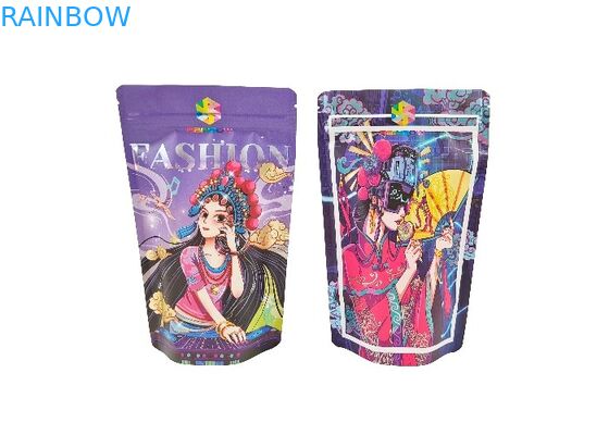 Przechowywanie deserów z orzechami ziemnymi i orzechami Stojące mylarowe torby na żywność z zamykanym zamkiem błyskawicznym