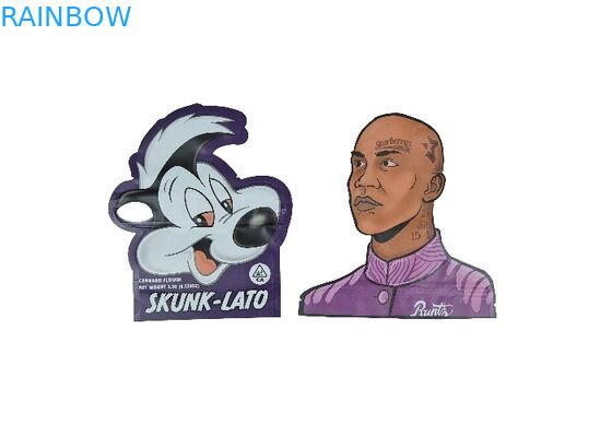 Torby zamykane na zamek błyskawiczny o specjalnym kształcie, zamykane na zamek błyskawiczny przez dzieci, woreczki odporne na zapach 3,5 g - 28 g