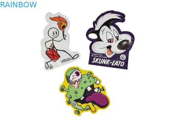 Torby zamykane na zamek błyskawiczny o specjalnym kształcie, zamykane na zamek błyskawiczny przez dzieci, woreczki odporne na zapach 3,5 g - 28 g