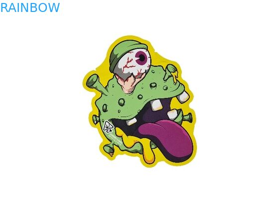 Miękkie w dotyku, odporne na zapachy 3,5 g wycinane worki mylarowe Hologramowe opakowanie jadalne