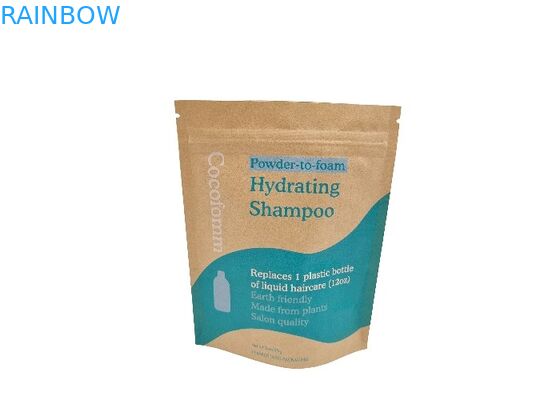 Biodegradowalne torebki stojące Torby do pakowania kawy z papieru pakowego na zamówienie