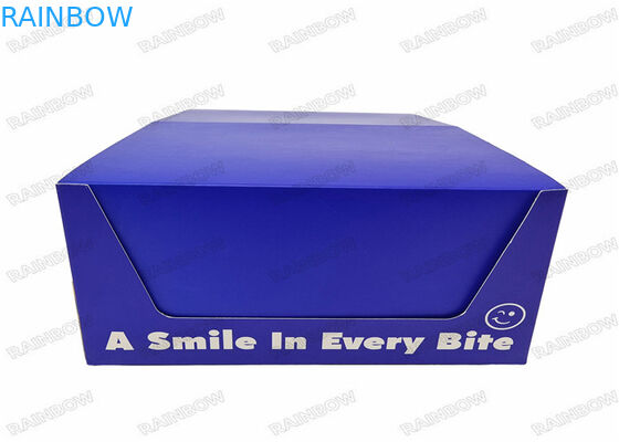 Niestandardowe pudełka kartonowe na ladę do opakowań detalicznych z herbatą i czekoladą