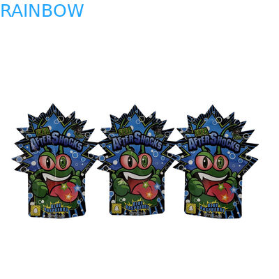 Kształt opakowania z cypressem, torby do druku cyfrowego 3,5 g, 7 g, 14 g, folia aluminiowa do ciasteczek, torby Mylar