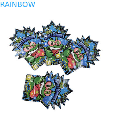 Kształt opakowania z cypressem, torby do druku cyfrowego 3,5 g, 7 g, 14 g, folia aluminiowa do ciasteczek, torby Mylar