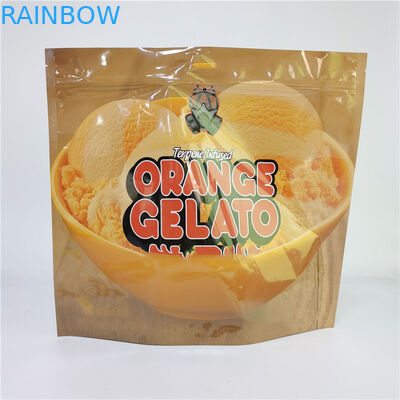 Digital Printing Bag 3.5G 1LB Soft Touch Holografic Pocket High Barrier Smell Proof Child Proof Zipper Stand Up Bag