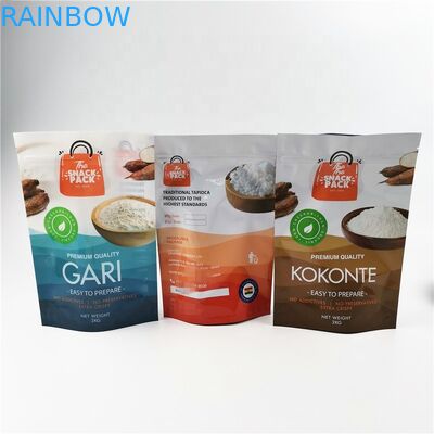 Zamówione plastikowe torebki grawerowe do drukowania opakowań żywnościowych z zamkiem