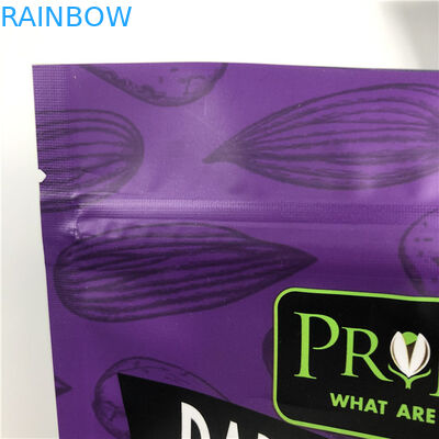 Ceny hurtowe Drukowanie niestandardowe Zamknięcie zamkiem suszone opakowania żywności worki foliowe odporne na wilgoć