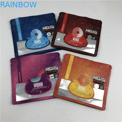 Profesjonalne usługi Digital Printed Bags with Glossy/Matte Printing Finishing Gummy Edible Mylar Bags