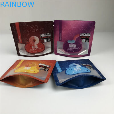 Profesjonalne usługi Digital Printed Bags with Glossy/Matte Printing Finishing Gummy Edible Mylar Bags