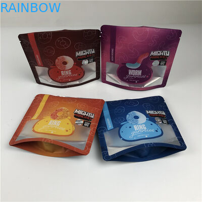 Profesjonalne usługi Digital Printed Bags with Glossy/Matte Printing Finishing Gummy Edible Mylar Bags
