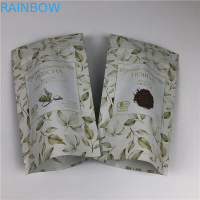 Dedykowane torby do druku cyfrowego Logo złota metalowe Torby do herbaty