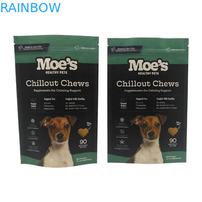 Zakładka z zamkiem w kolorach CMYK do długotrwałego przechowywania żywności dla zwierząt domowych