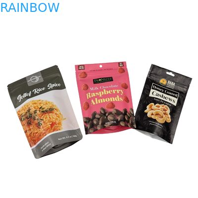 250g 500g Custom Cashew Nut Doypack Aluminium Foil Ziplock Plastic Packaging Zipper Bag Na przekąskę