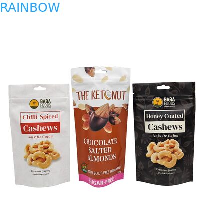 Ziplock Mylar Bags z przejrzystym oknem dla orzeszków kazujowych