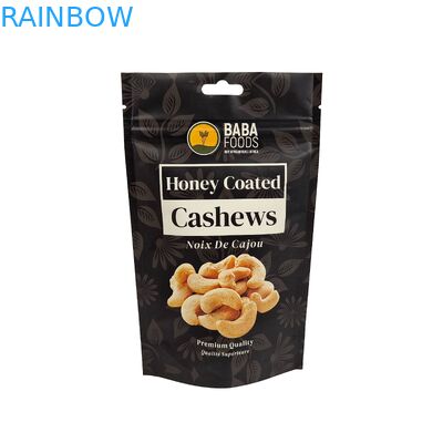 Torba czekoladowa Stand Up Custom Pocket Aluminium Foil Zipper Pocket Aluminium Foil Frosted Zipper Bag