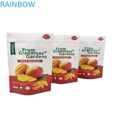 Niski MOQ Niestandardowy worek z papieru Kraft do suszonego mango