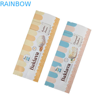 Sprzedaż hurtowa Żywnościowa Niestandardowo wydrukowana płaska torba torba opakowanie niskie MOQ biodegradowalna torba torba