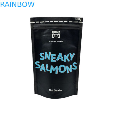 Pojemniki z papieru Kraft żywnościowego biodegradowalne Ziplock Stand Up Packaging