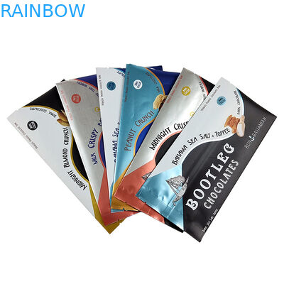 Niestandardowe drukowane cieplne uszczelniające plecy Side Seal Foil Bag Back Middle Lap Seal Easy Tear Holograficzne poduszki