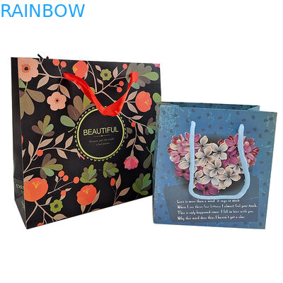 Drukowanie logo na zamówienie Wielokrotne opakowania z papieru Kraft z uchwytem