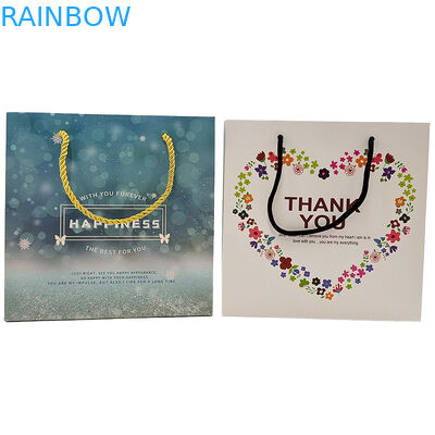 Niestandardowe torebki papierowe Logo Drukowane Recyklingu biodegradowalny Brązowy Plain Packing Kraft Paper Bag z skręconym Ha