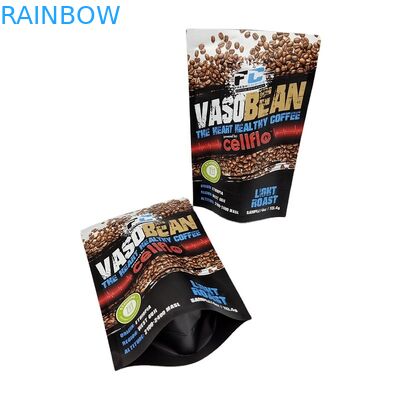 Drukowanie na zamówienie Małe MOQ Stand Up Coffee Sample Packs Paczki foliowe odporne na zapach
