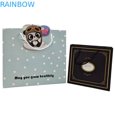 Papierowa sznurka String Kraft Paper Bag Handle Rope Bag Akceptuj dostosowanie Kolor Skręcony papier opakowania