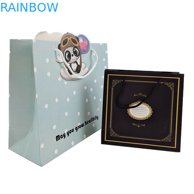 Papierowa sznurka String Kraft Paper Bag Handle Rope Bag Akceptuj dostosowanie Kolor Skręcony papier opakowania