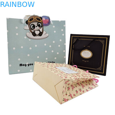 Papierowa sznurka String Kraft Paper Bag Handle Rope Bag Akceptuj dostosowanie Kolor Skręcony papier opakowania