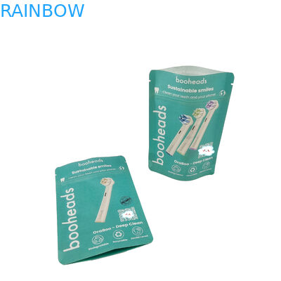 Biodegradowalny worek do balsamów do ciała kąpiel sól prysznic żel opakowania żywności worki Zip zamek stand up worek