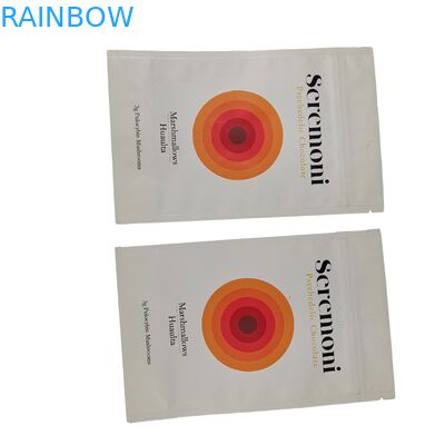 Sprzedaż hurtowa Małe worki na zamówienie Rozmiar 10g 150g 300g Laminatowy Stand Up Pocket Wstrzykiwacz foliowy z zamkiem