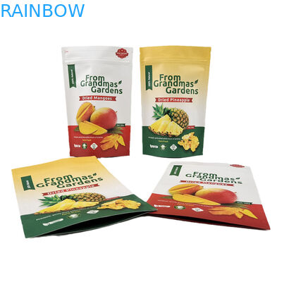 Wysokiej jakości worek do pakowania żywności Ziplock Kraft Paper Stand Up Pouch Food Grade Reclosable Mylar Bags