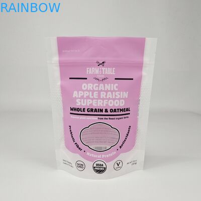 Gorąca sprzedaż Niestandardowy zakładki opakowaniowej plastikowej folii aluminiowej Mylar Zipper Ziplock Bag Stand Up Pocket dla orzechów Snack Food