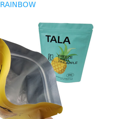 Niski MOQ Niestandardowe orzechy orzechowe suszone owoce przekąski opakowania żywnościowe torebki miękkiego dotyku torba Mylar