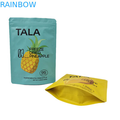 Niski MOQ Niestandardowe orzechy orzechowe suszone owoce przekąski opakowania żywnościowe torebki miękkiego dotyku torba Mylar