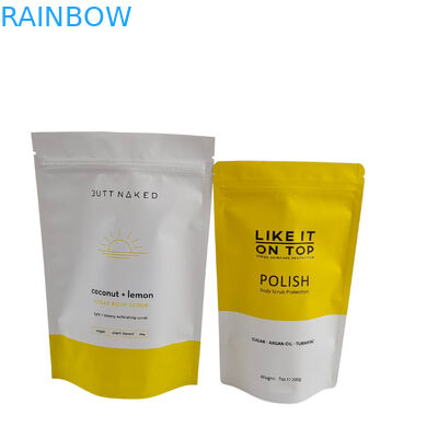 Sprzedaż hurtowa na zamówienie plastikowe torebki ponownie zamykane opakowania spożywcze stand up pouch zip lock bag