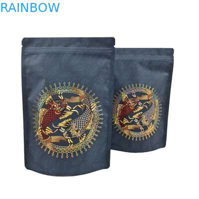 Niski MOQ Niestandardowy Zamknięty Zamknięty Pudełko do Kawy Folia Aluminiowa Wracająca do Zamykania Worek Mylar do Protein Kawy Powór Przypraw