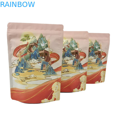 Niestandardowo wydrukowane, wielokrotnie używane torby przeciwzapalne z logo, z cyfrowym wydrukiem, folia aluminiowa, torba Mylar Soft Touch