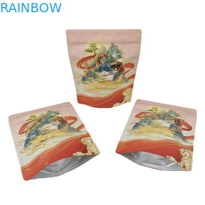 Niestandardowo wydrukowane, wielokrotnie używane torby przeciwzapalne z logo, z cyfrowym wydrukiem, folia aluminiowa, torba Mylar Soft Touch