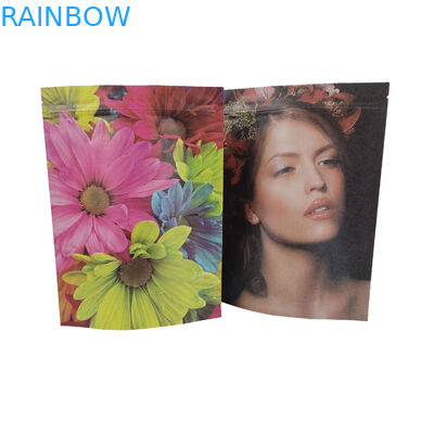 Zamknięte plastikowe torby opakowaniowe z folii aluminiowej