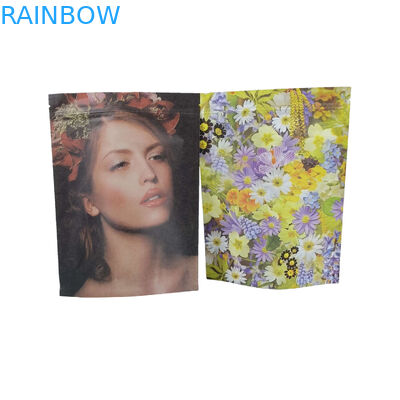 Zamknięte plastikowe torby opakowaniowe z folii aluminiowej