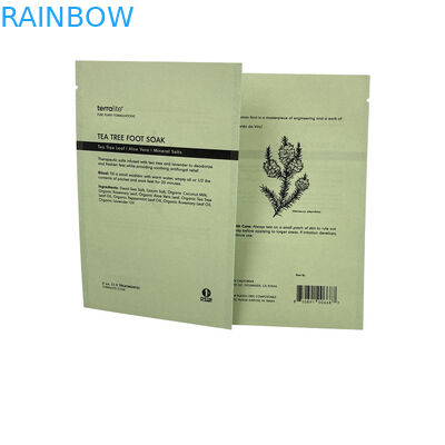 Opakowania na zamówienie Wodotwórcze biodegradowalne plastikowe worki z folii aluminiowej Zip Lock Flat For Coffee