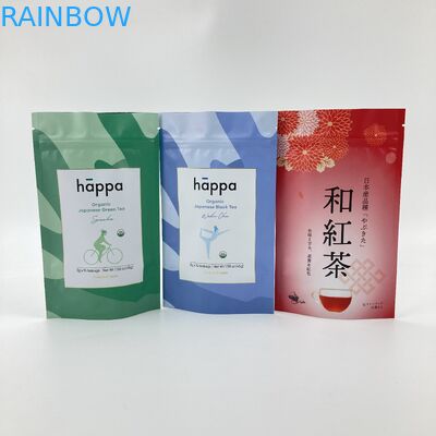 Wiązki papierowe Kraft Tea Bags Opakowania do ponownie zamykających się stand up bags