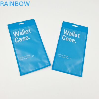 Trzy boczne uszczelki zamykania Flat Wallet Case Phone Case Plastic Packaging Bags