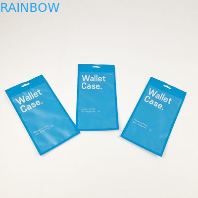 Trzy boczne uszczelki zamykania Flat Wallet Case Phone Case Plastic Packaging Bags