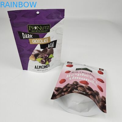 Niestandardowy projekt 250g 500g Stojąca folia aluminiowa Światło-odporne Mylar opakowanie worek Zip Lock zapach-odporny torebki torebki